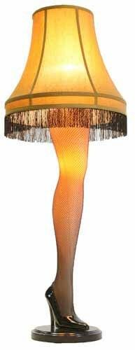 45 Inch Full Size Leg Lamp From A Christmas Story